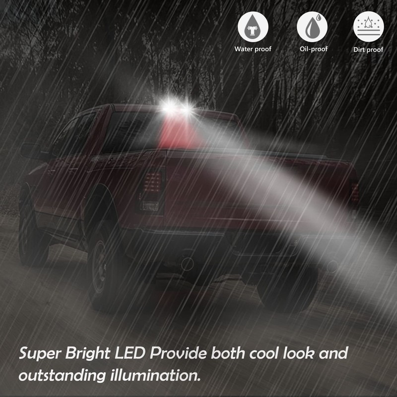 Bomusou High Mount Stop light Fit for Dodge Dakota 1997-2010,