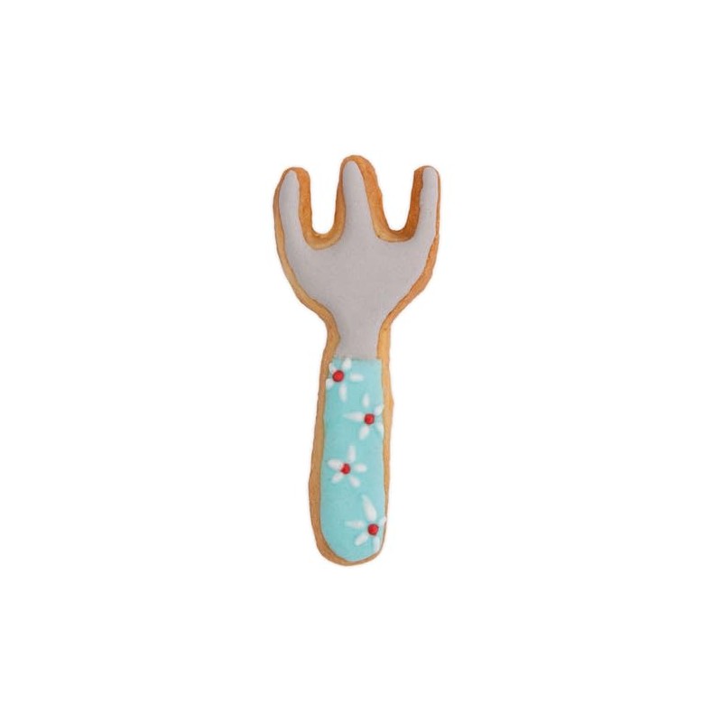 Staedter Fork Cookie Cutter, Silver, 7.5 cm