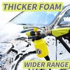 REALYOU Foam Cannon with Foam Cannon Dual-Connector, Pressure Washer Accessory