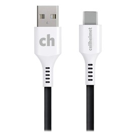 cellhelmet Type-C to Type-A USB Charge/Sync Cable - 10ft Round | As Seen on Shark Tank | in Retail Package