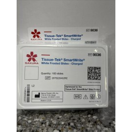 Sakura tissue tek 9036 Smartwrite White Frosted Slides - Charged 4 9021 Printer!