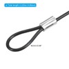 PATIKIL 9 Inch Safety Cable Lock, 10 Pack Stainless Steel