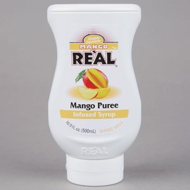 Simply Squeeze-Mango Real-Puree Infused Syrup 16.9 Oz.