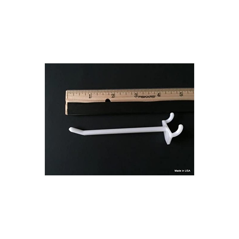 ProCraft Brand (10 Pack) 4 Inch White Plastic Peg Kit.