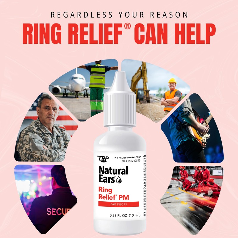 The Relief Products Ring Relief Ear Drops PM - 100%