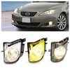 HECASA Fog Light Compatible with 2006-2010 Lexus IS250/IS350 Replacement for