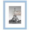 upsimples 8x10 Picture Frame, Display Pictures 5x7 with Mat or
