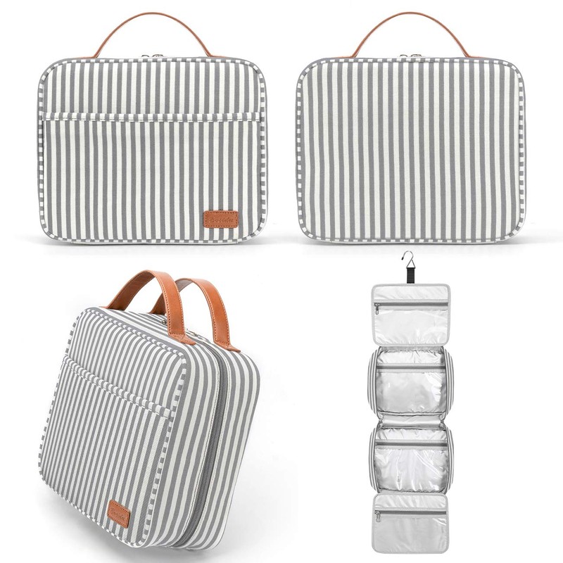 Hanging Toiletry Bag, Large Capacity Waterproof Cosmetic Bag, Makeup Organizer