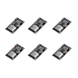 6 Pieces of PD/QC/AFC Decoy Board Fast Charging USB C Boost Module, PD3.0 2.0 PPS/QC4+ FCP AFC Type-C Trigger Polling Detector Power Module