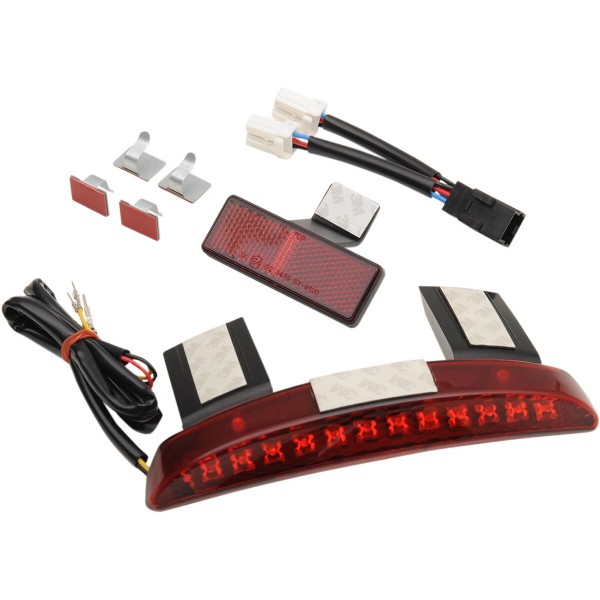 Drag Specialties Red Lens Running/Brake Light Assembly for Harley-Davidso