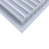 DECOAIRCON 8" X 8" Aluminum - Return Grille Easy Air