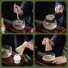 METOY Matcha Whisk Set 7PCS/Set Including Matcha Whisk and Bowl,