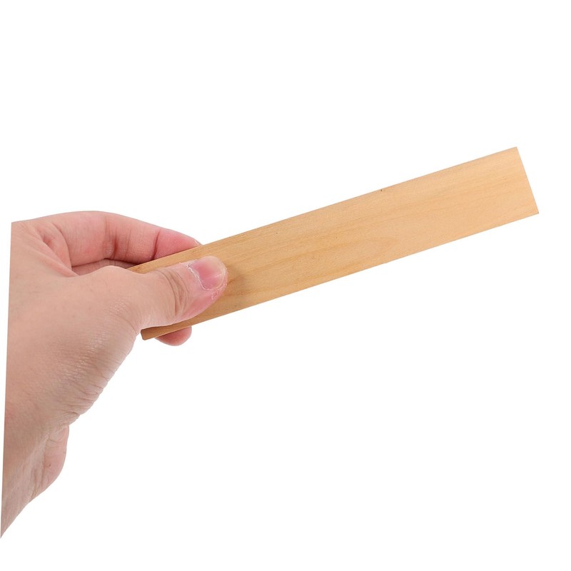 DOITOOL 6pcs Replacement Wood Panels Textured Wooden Slats for Garden