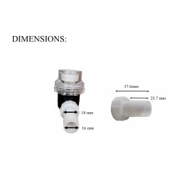 Mitty Dairy In line filter for cow or goat milking machine