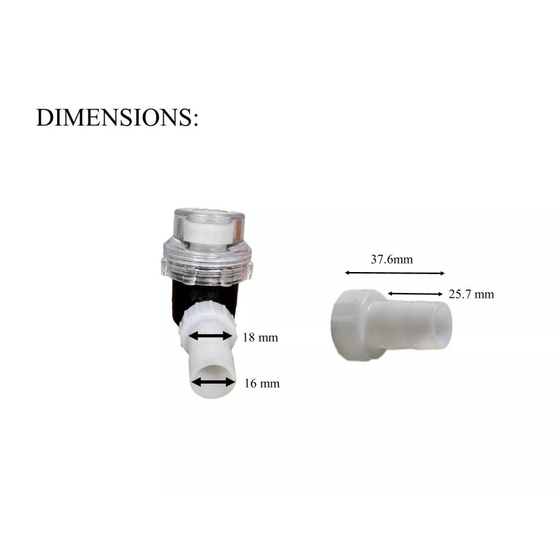 Mitty Dairy In line filter for cow or goat milking
