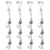Adjustable Picture Hanging Wire Kit, 4.9ft (1.5m) Picture Rail Hanging