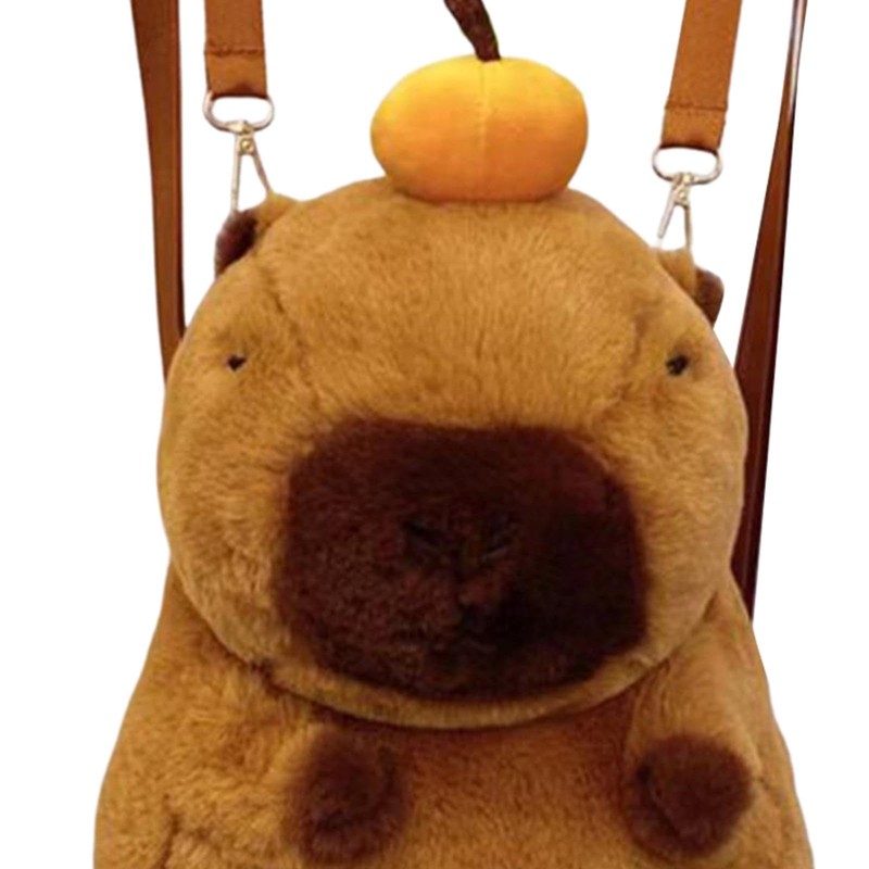 F Fityle Capybara Backpack Creative Toy Bag Backpack for Indoor