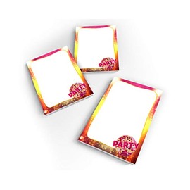 12 Mini Notepads Disco Party VIP Notepad Party Bag Guest Gift for Birthday Children's Birthday Girls Boys