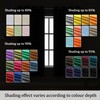 DUALIFE Blackout Solid Curtains for Kids Room Purple Window Treatment
