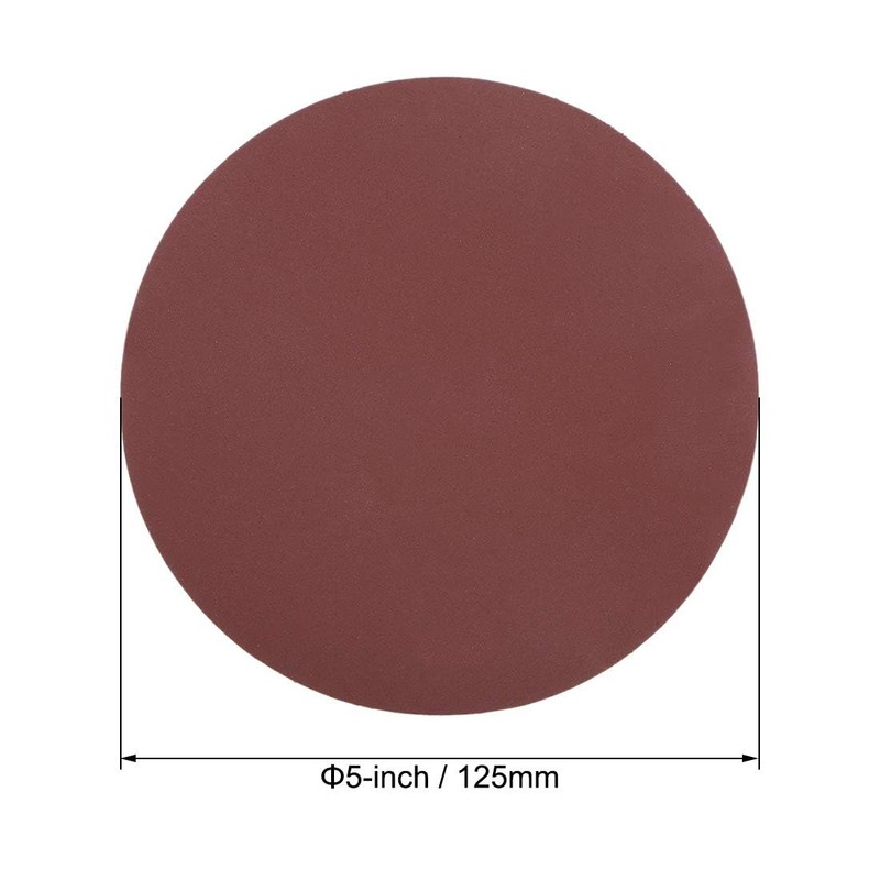 TA-Vigor 800 Grit Sponge Sanding Discs, 10Pcs 5 Inch Hook