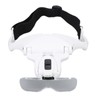 Magnifying Glasses for Eyelash Extensions with 2 LED Light Headband