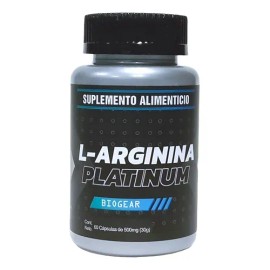 Suplemento L-Arginina Biogear en Cápsulas para Músculo                                                                                                