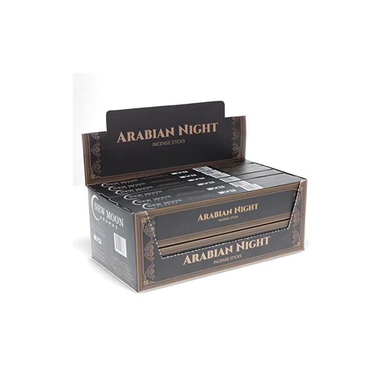 Arabian Night Incense by New Moon Aromas (12 Packs of