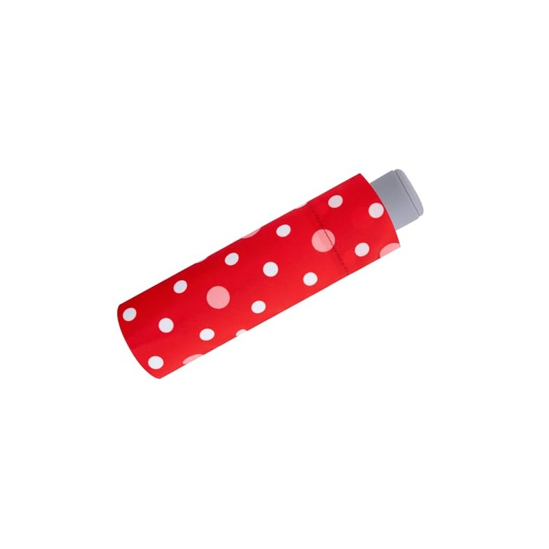 Doppler Mini Children's Pocket Umbrella Dots Red