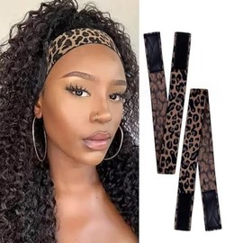 Msviki Headbands for Women - Non-Slip Extra Wide Turban Hair Bands for Workout lace front human hair wig use