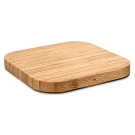 QI Inductive Charging Station 15 W Bamboo Compatible with Nothing Phone 2/1 Induction Charger Made of Real Wood Wireless Charger Wireless Universal Fast Charger