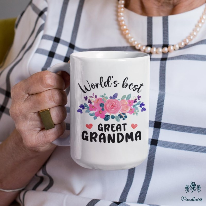 Worlds Best Great Grandma Mug - ideas Great Grandma Presents,