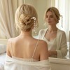 Vintage Pearl Tassel Hair Stick for Women, Branch Shape Gold