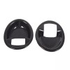 BEBECAR Carbon Fiber ABS Door Handle Bezel Trim COver Fits