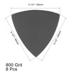 BOXONLY Silicon Carbide Triangular Sandpaper fit 3-1/2" Oscillating Multi-Tool (Dry/Wet)