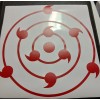 Infinite Tsukuyomi Eye Naruto Sticker Vinyl Decal Window Laptop Waterproof!