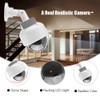 Topiky Dummy Camera, Waterproof Wall Mounted Dummy Camera Indoor &