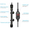 YukiHalu Small Submersible Aquarium Heater, Adjustable Mini Fish Tank Heater