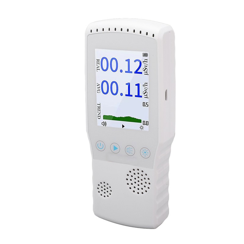 Handheld Nuclear Radiation Detector LCD Realtime Monitoring USB Charging Ionizing