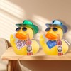 CoFuBcad Finger Rubber Duck Car Dashboard Decorations Duck Car Ornaments