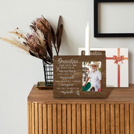 Mancheng-zi Memorial Picture Frames - Grandpa, Grandfather Memorial Gifts, Sympathy Gifts for Loss - 4x6 Picture Frame