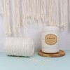 DXRPO Macrame Yarn 3 mm x 300 m, Natural Macrame,