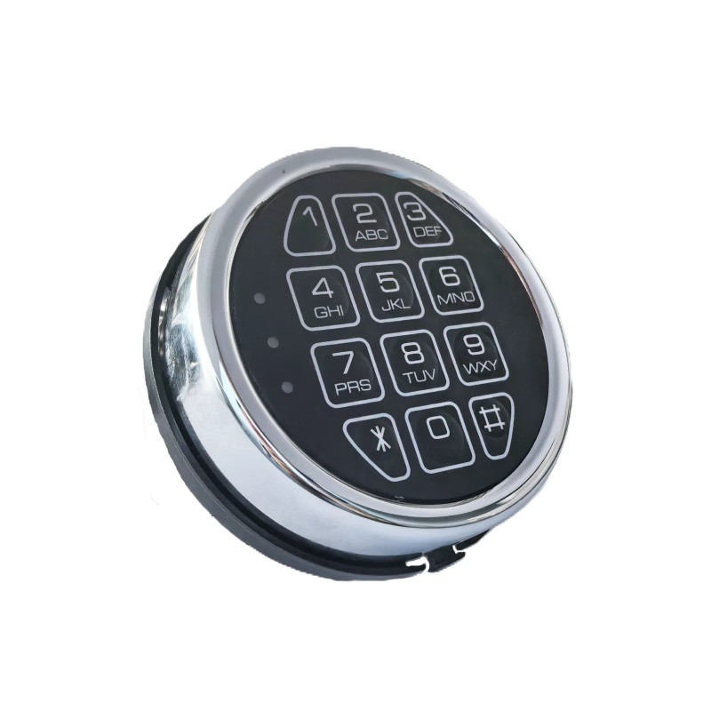 WAHLINPARTS Gun Safe Lock Replacement Chrome Digital Keypad Swingbolt Lock