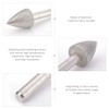 20-Piece Diamond Grinding Head Set, Diamond Burr Drill Bits, Emery