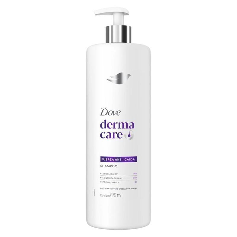 DOVE Shampoo Derma Care Fuerza Anti-Caída 675 mL