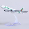 QIYUMOKE Boeing 777 Alitalia Italian Airline 1/400 Modelo de Avión