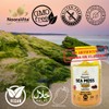 NooraVita Organic Sea Moss Gummies, 1420mg with Bladderwrack and Burdock