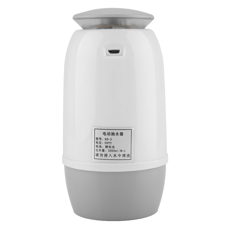 Portable USB Rechargeable Bottled Drinking Dual Water Pump Electric Dispenser