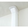 Inaba Denko MP-75-W Cosmetic Plumbing Cover, Ceiling Cap, Cosmetic Cover