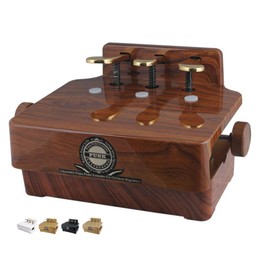 Soarun Adjustable Piano Pedal Extender Bench (Rose Wood)