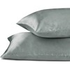 Luxury Silky Satin Pillowcase for Hair and Skin, 2-Pack -